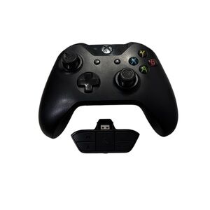 Xbox One Wireless Controller with Adapter - Black